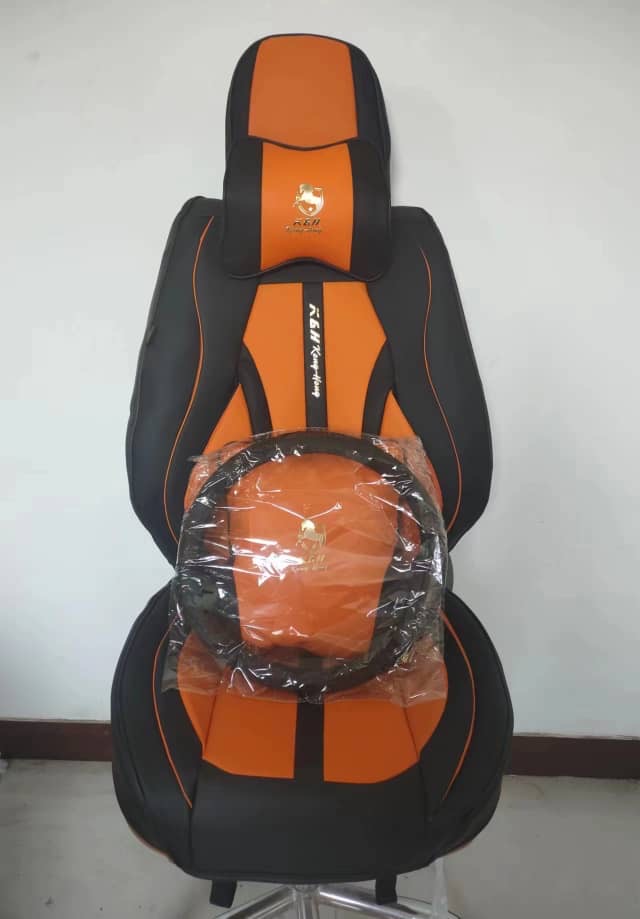 Image de Housse de Siège de Voiture - Modèle Orange