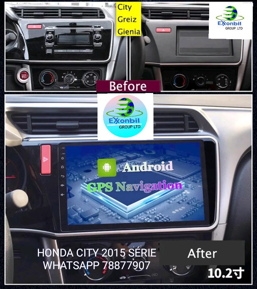 Image de Système Android GPS pour Honda City 2015