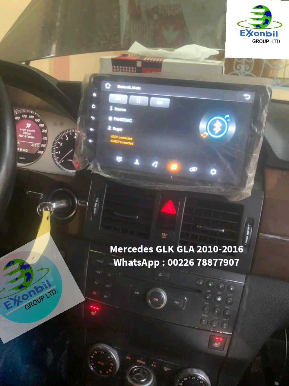 Image de Écran Multimédia  Android - Mercedes GLK GLA (2010-2016)