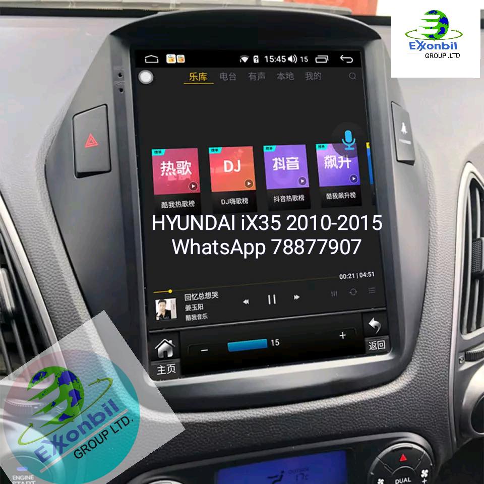 Image de Écran Multimédia - Style Tesla Hyundai ix35 Tucson (2010-2015)