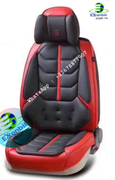 Image de Siège de voiture de sport Rouge et Noir