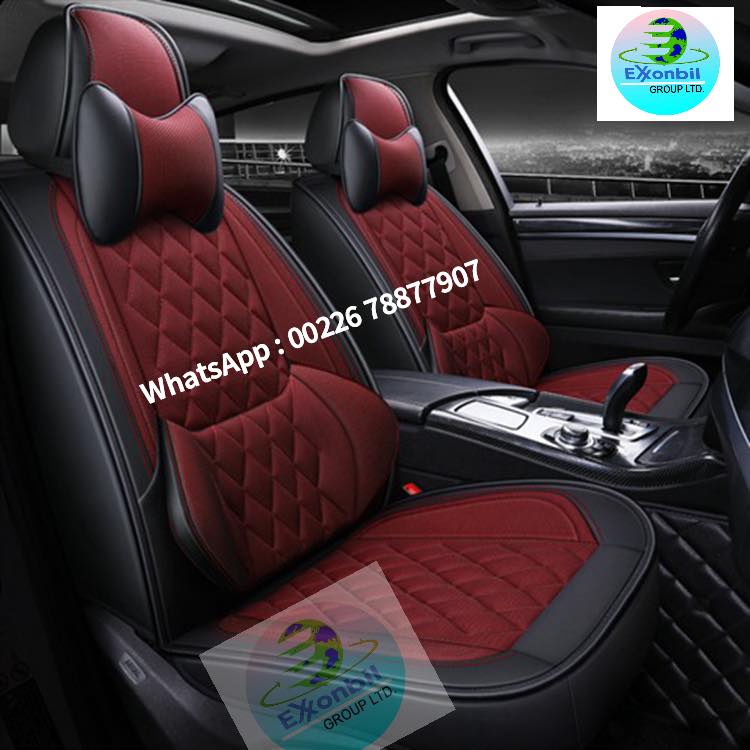 Image de Housse de siège auto luxe "Rubis Élégance"