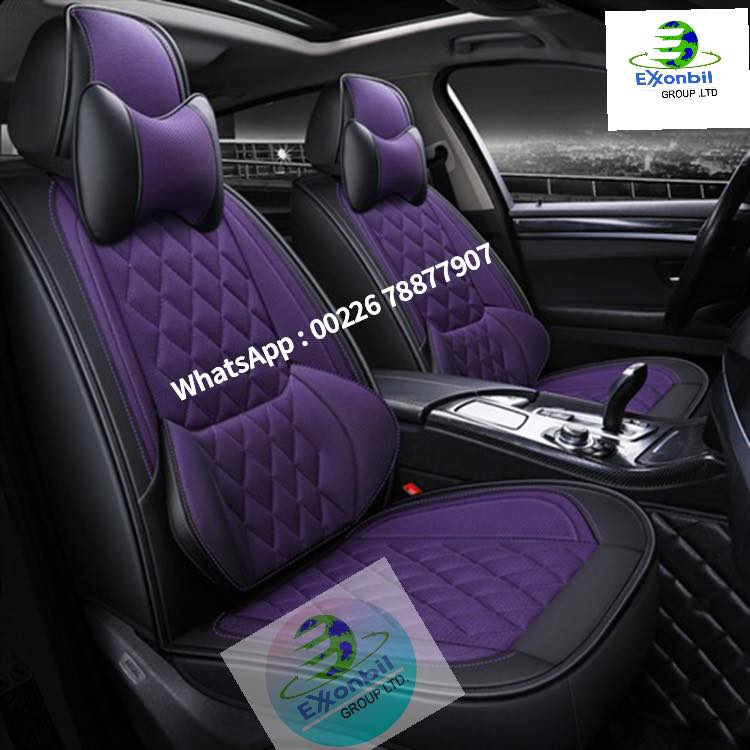 Image de Housse de Siège de Voiture Premium - Violet Royal